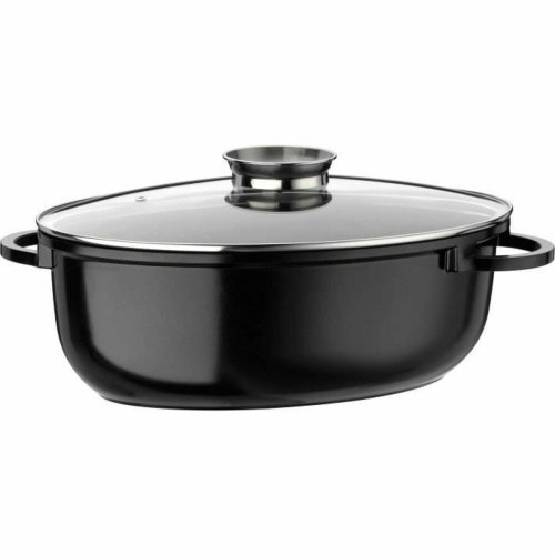 Kastrull med lock GSW 410571 noir Aluminium 8 L