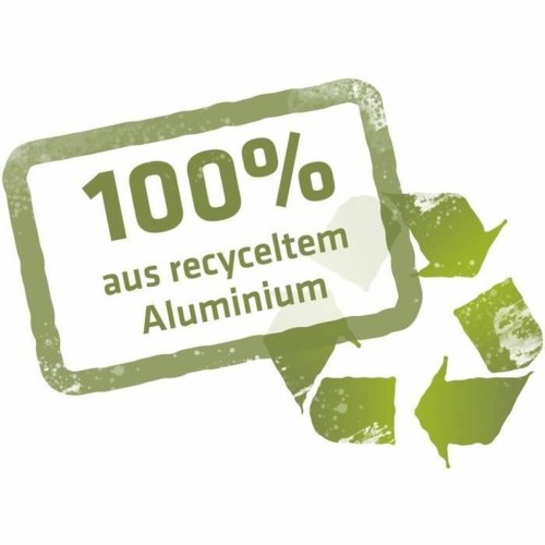 Stekpanna GSW Aluminium 100 % tervunnen Naturell  20 cm