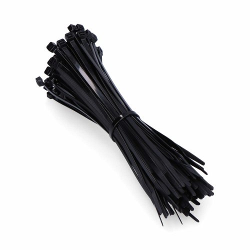 Nylonkabelband Fischer Svart 30 cm (100 antal)