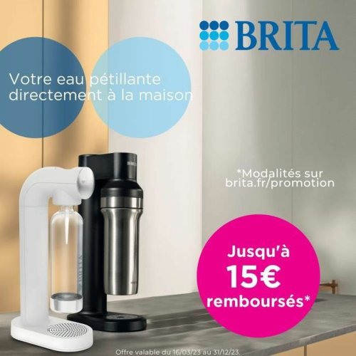Sodamaskin Brita sodaTRIO Svart