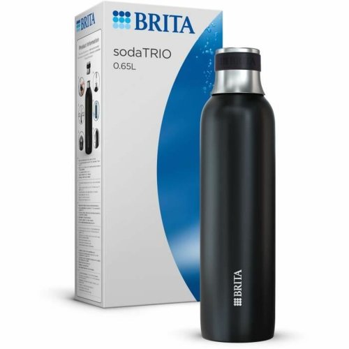 Termos Brita sodaTRIO Svart 650 ml