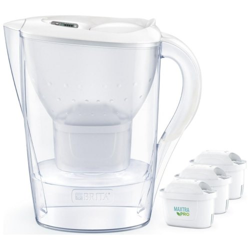 Filtreringskanna Brita Marella +3 Maxtra Pro PP Vit polypropen 2