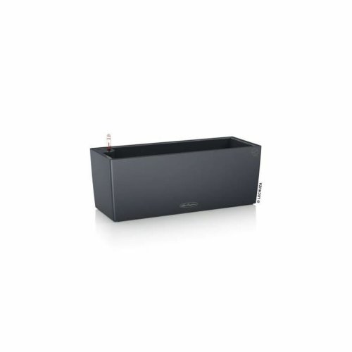 Kruka Lechuza Svart Gr polypropen