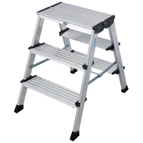 Hopfllbar stege Krause 126030 Silvrig Aluminium