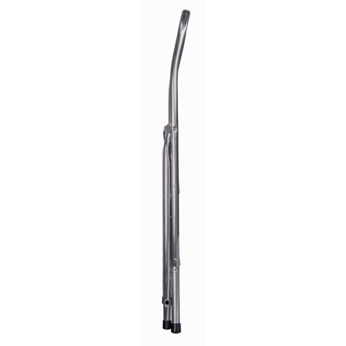 Hoppvikbar trappstege, 2 steg Krause 130860 Gr Silvrig Svart/Bl