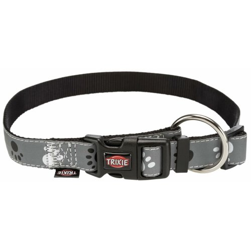 Hundhalsband Trixie Silver Reflect
