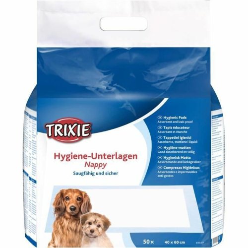 Trningsunderlgg fr valp Trixie Puppy Nappy 40 x 60 cm Vit 50