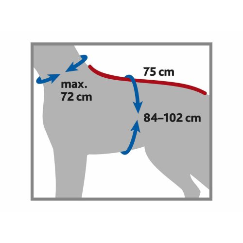 Badrock fr hund Trixie Gr XL