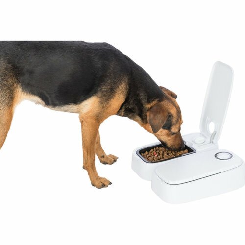 Automatisk matare Trixie Vit Svart Akryl Plast