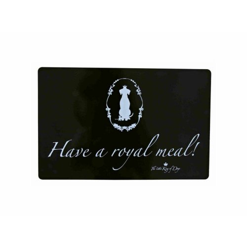 Bordsduk Trixie Have a royal meal Svart Plast 44 × 28 cm Bordsduk Trixie Have a royal meal Svart Plast 44 × 28 cm