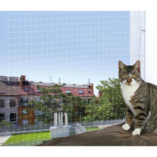 Skerhetsnt Trixie 44323 Katt Transparent Nylon 4 x 3 m