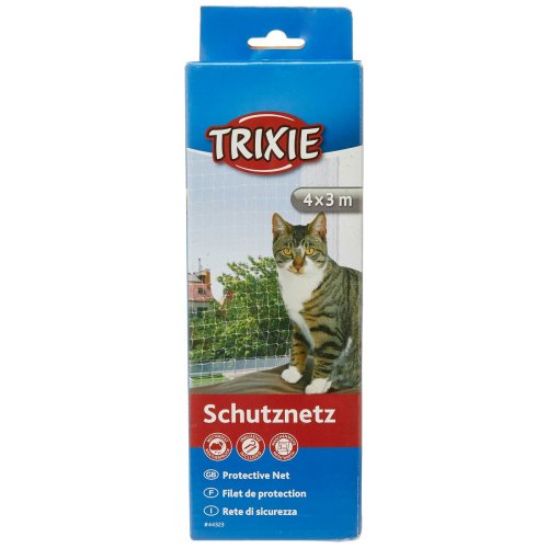 Skerhetsnt Trixie 44323 Katt Transparent Nylon 4 x 3 m