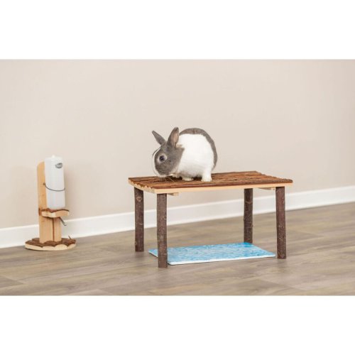 Leksak fr Gnagare Trixie Brun Bark 45  27  35 cm Plattform