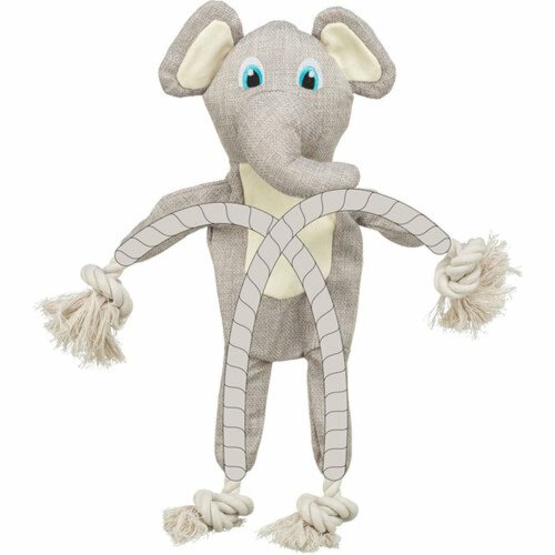 Mjuk leksak f�r hundar Trixie Polyester Elefant 42 cm