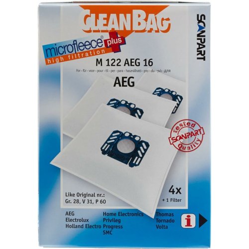 Dammsugarpse Scanpart M 122 AEG 16 AEG ELECTROLUX