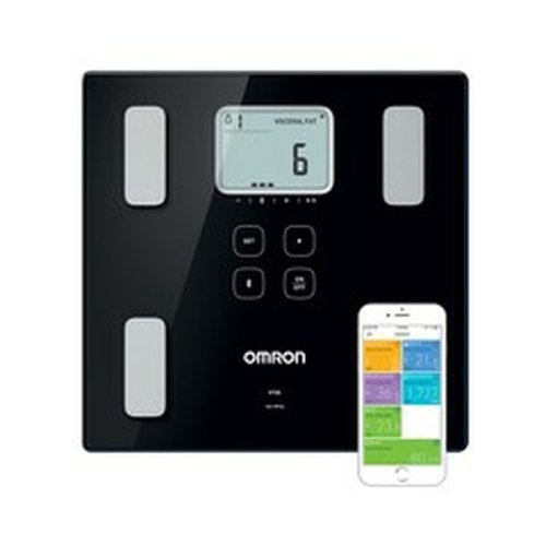 Digital Badrumsvg Omron HBF-222T-EBK Svart 34 x 32 x 8 cm