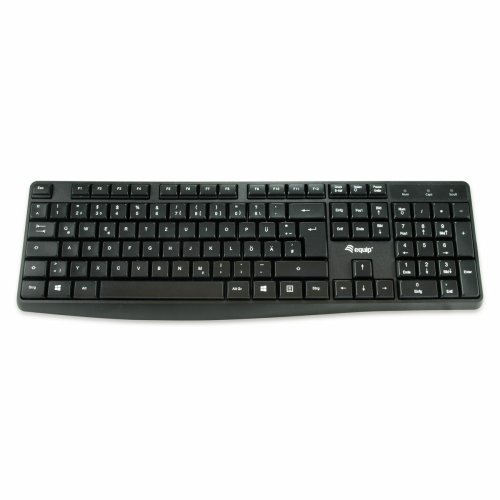 Tangentbord Equip 245211 Svart Qwerty Spanska