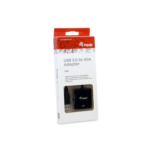 USB till VGA Adapter Equip 133384 Svart