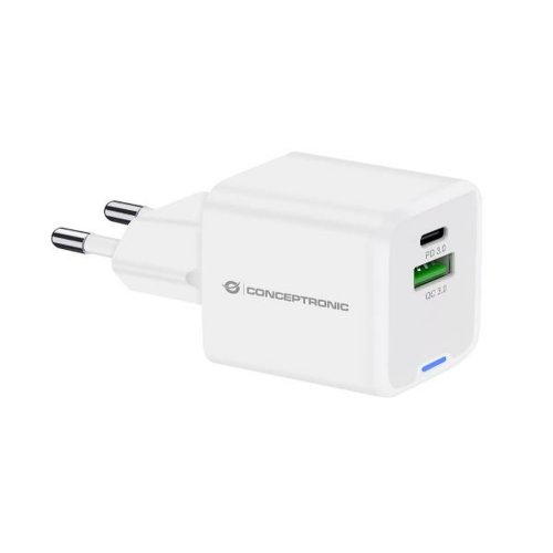 Vggladdare Conceptronic 120550203101 Vit 20 W