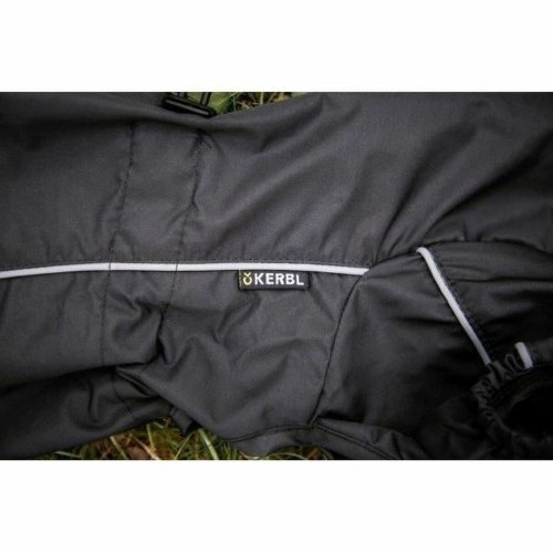Regnrock fr hundar Kerbl M 40 cm Svart