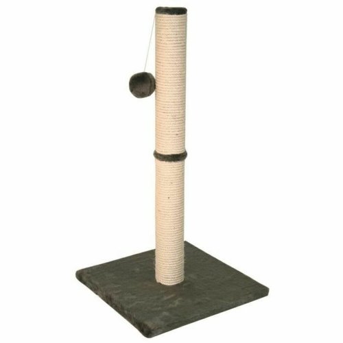 Kl�sbr�da f�r katter Kerbl Tube Opal Maxi 78 cm Gr� Sisal
