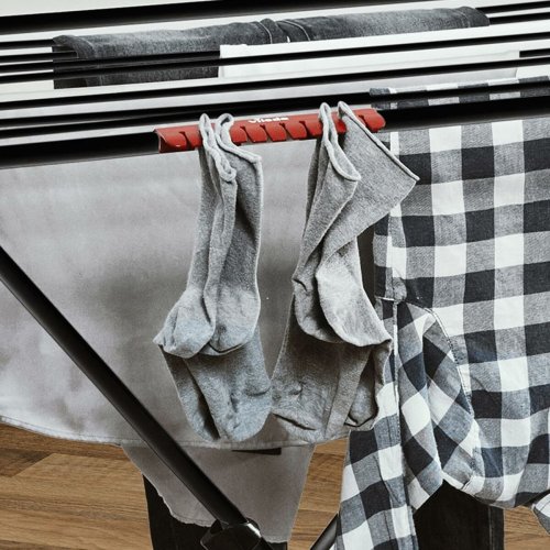 Kldhngare hopfllbar Vileda Universal Black 174100 180 x 55 x