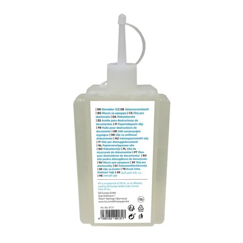 Smrjmedel till dokumentfrstrare HP HPO9131OIL120ML 120 ml Dok