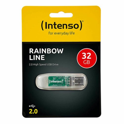 USB-minne INTENSO 3502480 32 GB Svart Transparent 32 GB DDR3 SDR
