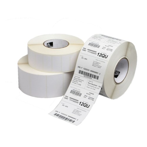 Etiketter p rulle Zebra 87604 102 x 102 mm Vit
