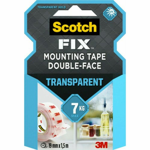 Dubbelsidig Tejp Scotch Transparent 19 mm x 1,5 m
