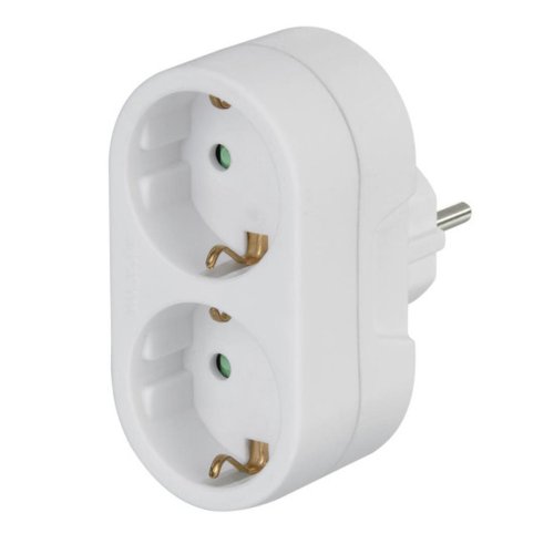 Plugg adapter Hama 00108876 Vit 3680 W 250 V