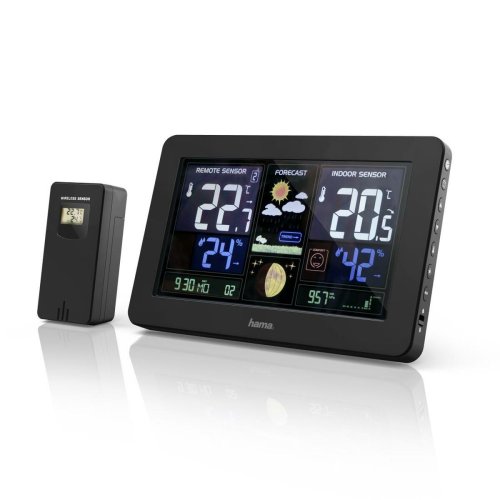 Multifunktionell vderstation Hama 00186380 PREMIUM Svart