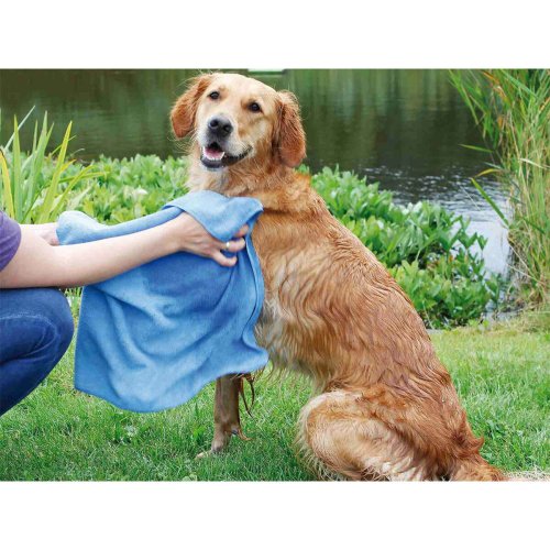 Mikrofiber handduk Trixie Bl 50  60 cm