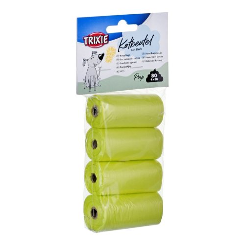 Soppse Trixie 80 antal Gul Plast (4 Delar) (4 antal)