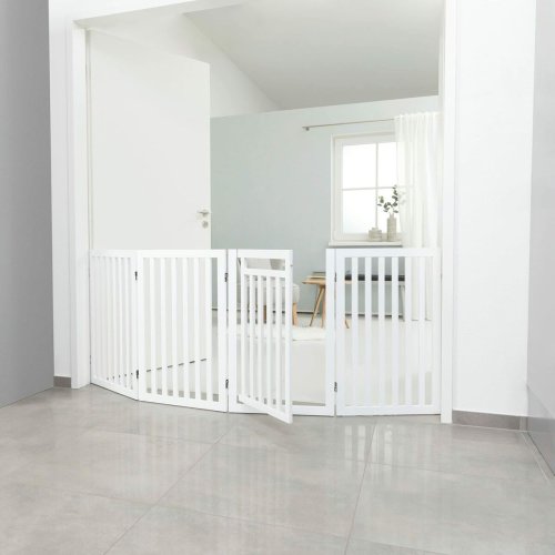 tkomstdrr Trixie Hund Vit 60-160 x 81 cm