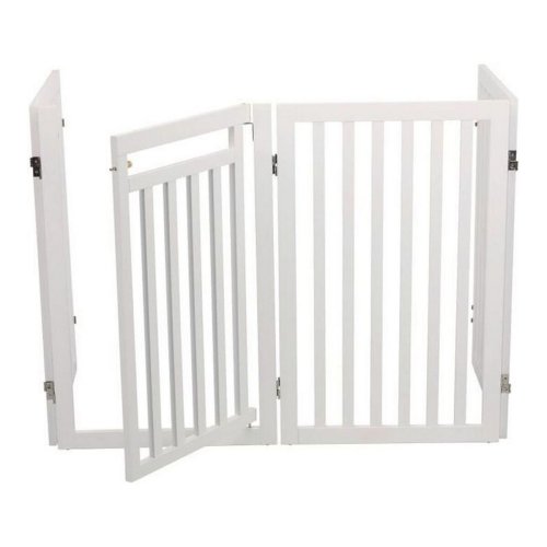 tkomstdrr Trixie Hund Vit 60-160 x 81 cm
