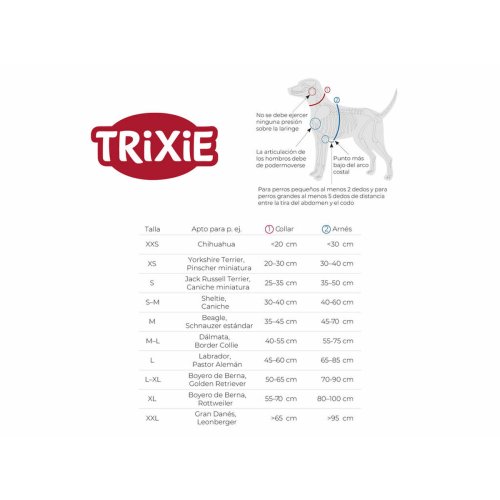 DoHundkoppel Trixie Sand 1,8 m XS/S