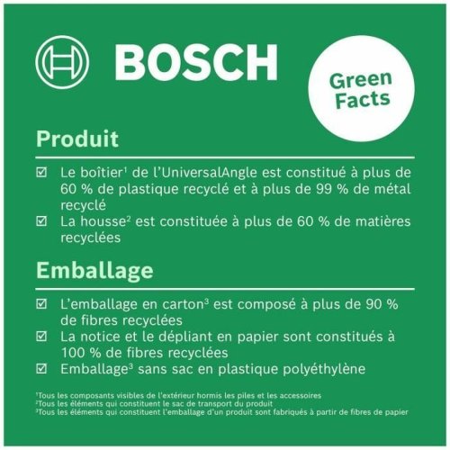 Falsk vinkelhake med vinkelindelning BOSCH UniversalAngle Stl