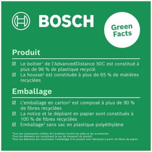 Telemeter BOSCH AdvancedDistance 50 C 50 m