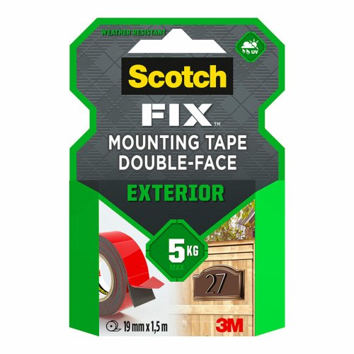 Dubbelsidig Tejp Scotch 19 mm x 1,5 m