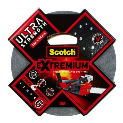 Silvertejp Scotch extremium 6 ultra 10 m x 24 mm Svart 6 Delar
