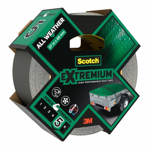 Silvertejp Scotch extremium 5 27,4 m x 48 mm 6 Delar