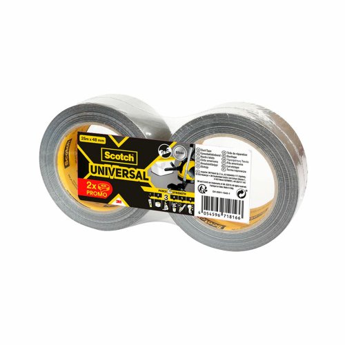 Silvertejp Scotch Gr 25 m x 48 mm