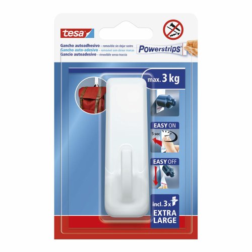 Upphngningskrok TESA Powerstrips XL Sjvhftande