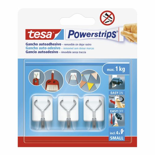 Upphngningskrok TESA Powerstrips S Sjvhftande