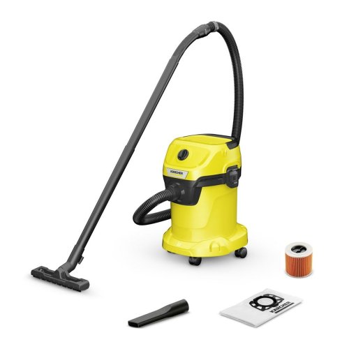 Utsug Krcher WD 3 V-17/4/20 Gul Svart 1000 W
