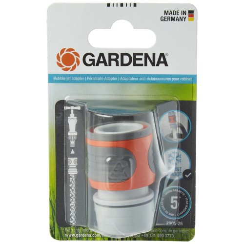 Slanganslutning Gardena Bubble-Jet Kran Spridare Gngad