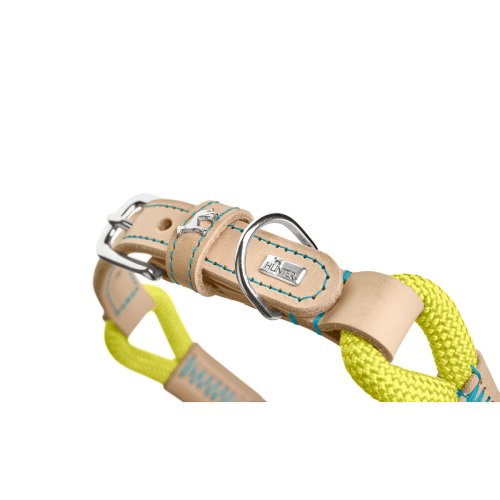 Hundhalsband Hunter Malia Lime M/L 45-54 cm