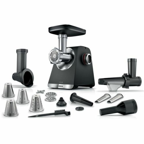 Kttkvarn BOSCH Serie 6 MFWS660B Svart Metall Rostfritt stl Pla