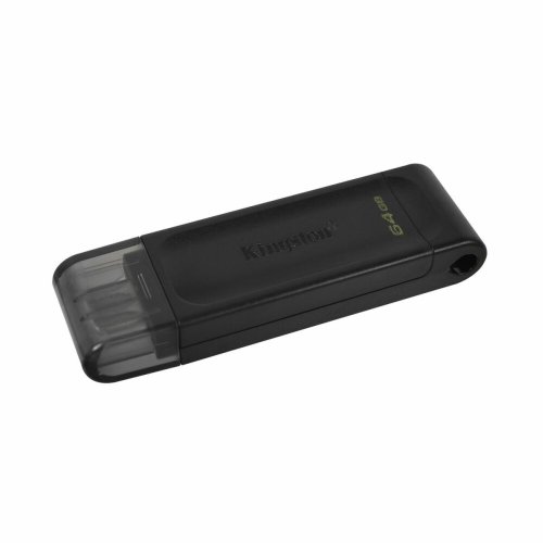 USB-minne Kingston DT70/64GB usb c Svart 64 GB
